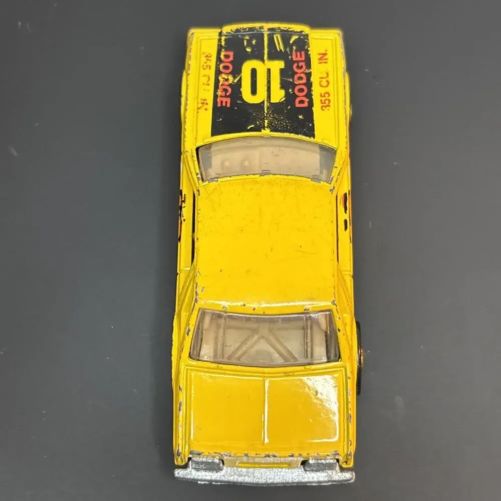Hot Wheels 1980 MIRADA STOCKER Hong Kong Yellow Black Dodge 10 355 Vintage
